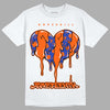 Dunk Low Futura Orange Blaze DopeSkill T-Shirt Juneteenth Heart Graphic Streetwear - White