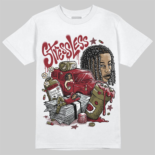 SB Dunk Low “Dark Team Red/Olive Flak” DopeSkill T-Shirt Stressless Graphic Streetwear - White
