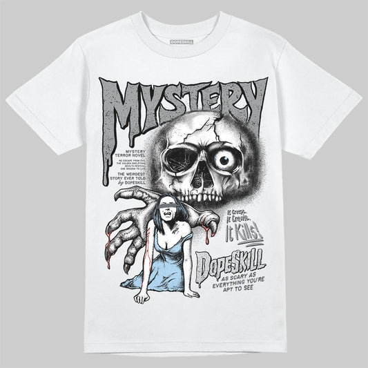 Jordan 5 Retro Wolf Grey (2026) DopeSkill T-Shirt Mystery Ghostly Grasp Graphic Streetwear - White