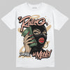 TAN Sneakers DopeSkill T-Shirt Rolling in Money Graphic Streetwear - White