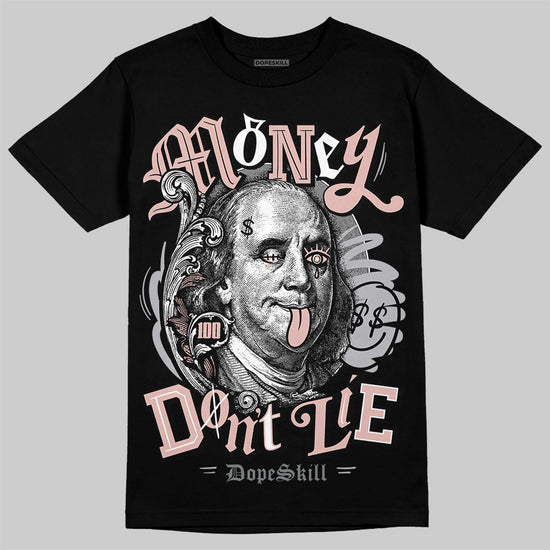 ASICS Gel-1130 'White Neutral Pink' DopeSkill T-Shirt Money Don't Lie Graphic Streetwear - black