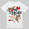 Jordan 14 Golf "US Open" DopeSkill T-Shirt New Love Heals Graphic Streetwear - White