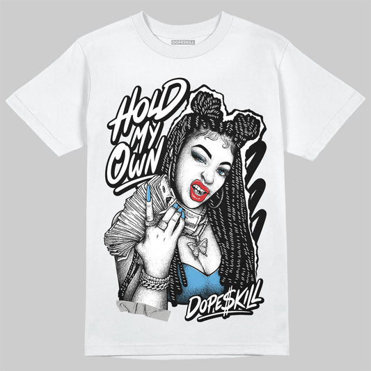 Jordan 10 OG “Steel” DopeSkill T-Shirt New H.M.O Graphic Streetwear - White