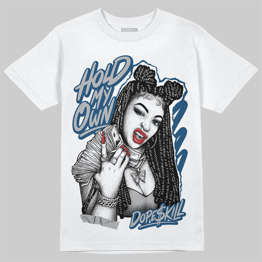 Jordan 12 Retro French Blue (2025) DopeSkill T-Shirt New H.M.O Graphic Streetwear - White