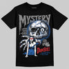 Jordan 3 "True Blue" DopeSkill T-Shirt Mystery Ghostly Grasp Graphic Streetwear - Black