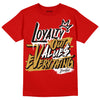 Red Sneakers DopeSkill Red T-shirt LOVE Graphic Streetwear