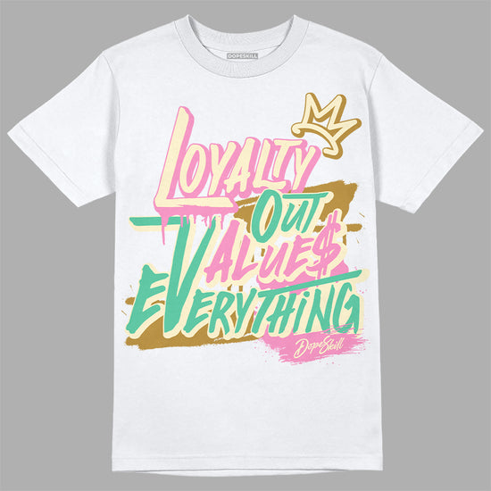 Parris Goebel x WMNS Dunk Low 'Playful Pink’ DopeSkill T-Shirt LOVE Graphic Streetwear - White 