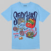 University Blue Sneakers DopeSkill T-Shirt Study Hard Graphic Streetwear - carolina Blue