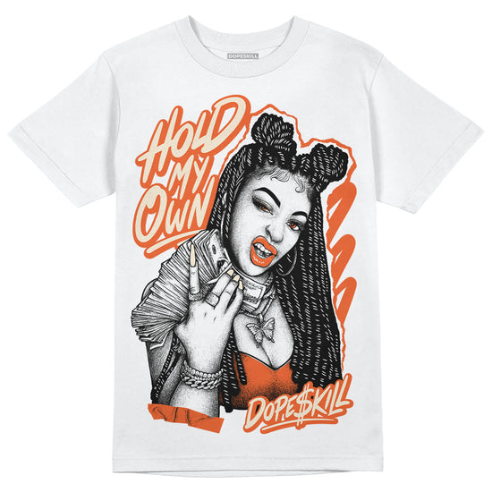 Jordan 3 Georgia Peach DopeSkill T-Shirt New H.M.O Graphic Streetwear - White