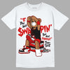 Jordan 1 Retro Low "Black Toe" DopeSkill T-Shirt If You Aint Graphic Streetwear - White