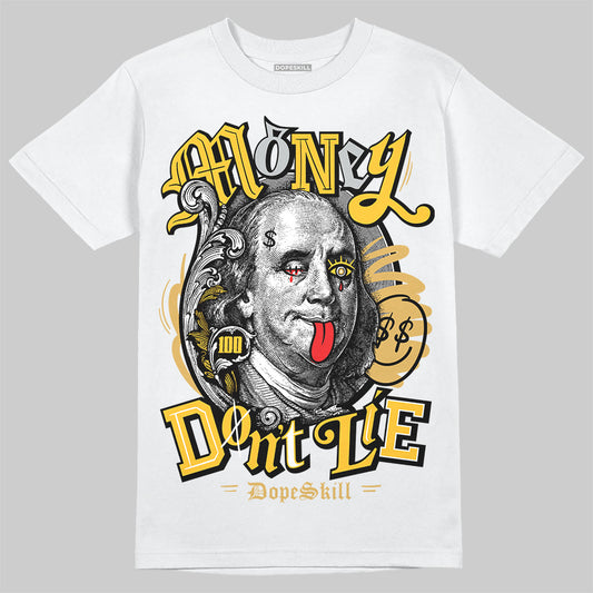 Jordan 12 "Phantom" DopeSkill T-Shirt Money Don't Lie Graphic Streetwear - White