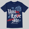 University Blue Sneakers DopeSkill T-Shirt You’re Lost Without Me Graphic Streetwear - navy