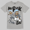 Jordan 5 Retro Wolf Grey (2026) DopeSkill T-Shirt No Risk No Story Graphic Streetwear - Gravel