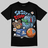 University Blue Sneakers DopeSkill T-Shirt SRSLY Study Graphic Streetwear - Black
