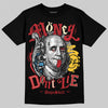 Union LA x Air Jordan 1 High OG “Chicago/Shadow” DopeSkill T-Shirt Money Don't Lie Graphic Streetwear - Black