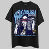 University Blue Sneakers DopeSkill T-Shirt The Dough Graphic Streetwear - Black