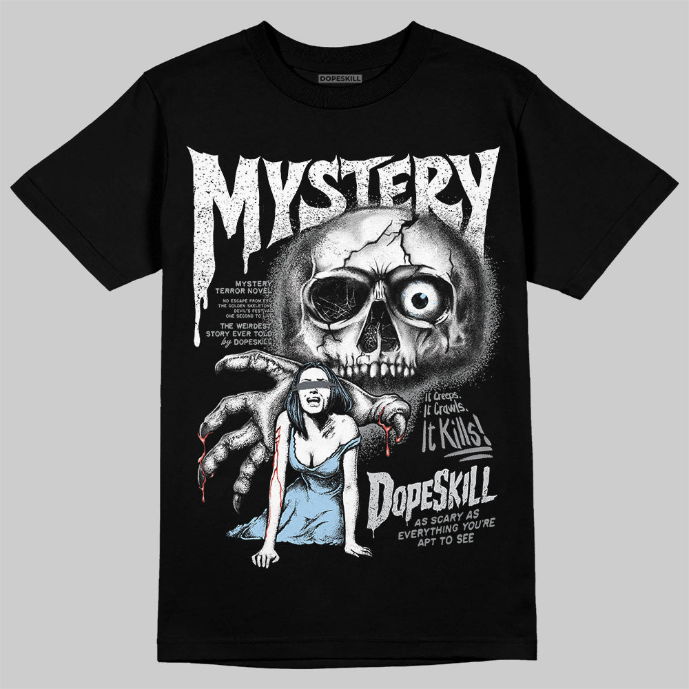 Jordan 5 Retro Wolf Grey (2026) DopeSkill T-Shirt Mystery Ghostly Grasp Graphic Streetwear - Black