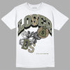 Air Max 90 Ballistic Neutral Olive DopeSkill T-Shirt Loser Lover Graphic Streetwear - White