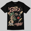 TAN Sneakers DopeSkill T-Shirt Rolling in Money Graphic Streetwear - Black