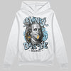 Vans Knu Stack Vintage Satin Dream Blue DopeSkill Hoodie Sweatshirt Money Don't Lie Graphic Streetwear - White