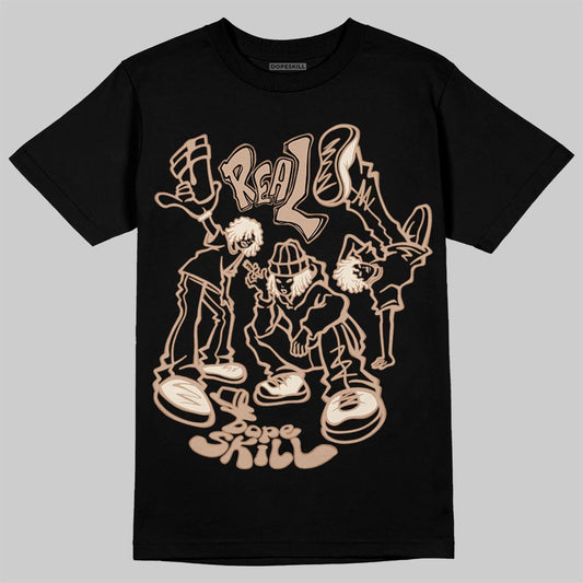 Jordan 4 Retro Cozy Girl DopeSkill T-Shirt Real Y2K Players Graphic Streetwear - black