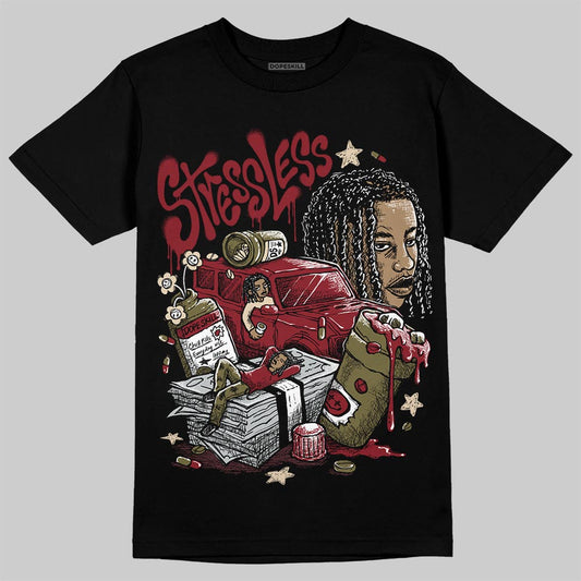SB Dunk Low “Dark Team Red/Olive Flak” DopeSkill T-Shirt Stressless Graphic Streetwear - Black