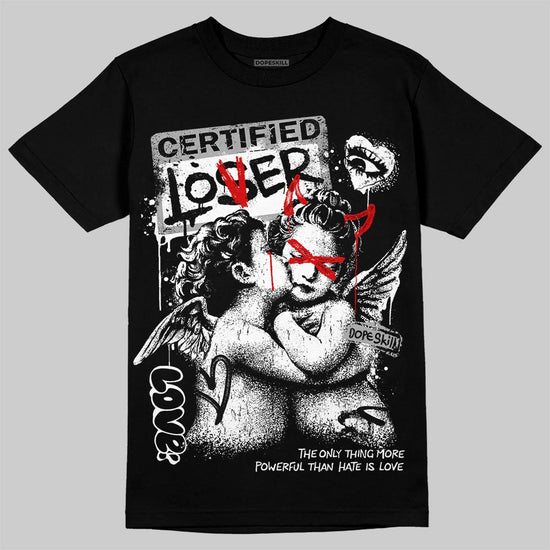 Dunk Low Panda White Black DopeSkill T-Shirt Certified Lover Graphic Streetwear - Black
