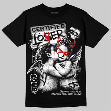 Dunk Low Panda White Black DopeSkill T-Shirt Certified Lover Graphic Streetwear - Black