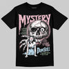 Jordan 4 Retro Valentine's Day (2026) (GS) DopeSkill T-Shirt Mystery Ghostly Grasp Graphic Streetwear - Black