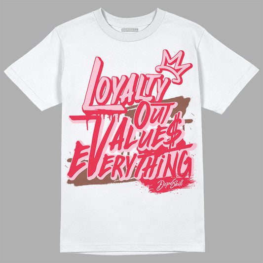 Dunk Low PRM Bacon DopeSkill T-Shirt LOVE Graphic Streetwear - White