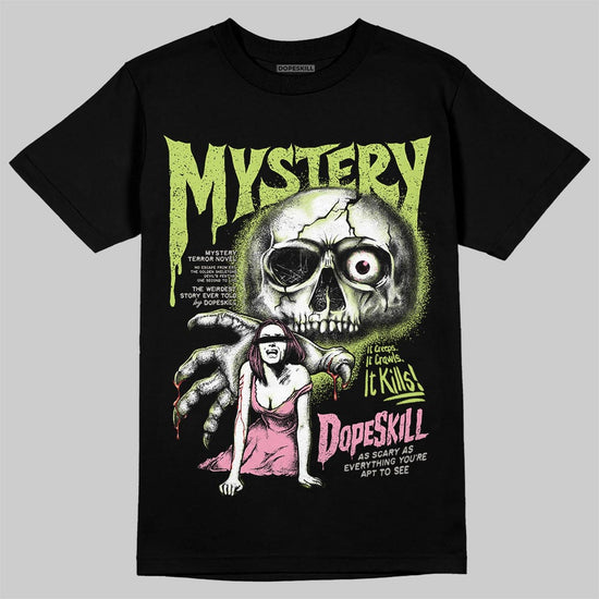 Chase B x Travis Scott x Jordan Jumpman Jack DopeSkill T-Shirt Mystery Ghostly Grasp Graphic Streetwear - black
