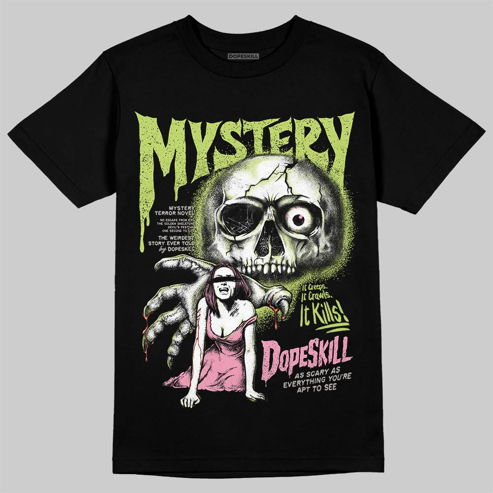 Chase B x Travis Scott x Jordan Jumpman Jack DopeSkill T-Shirt Mystery Ghostly Grasp Graphic Streetwear - black
