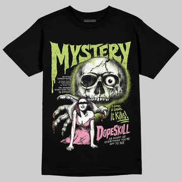 Chase B x Travis Scott x Jordan Jumpman Jack DopeSkill T-Shirt Mystery Ghostly Grasp Graphic Streetwear - black