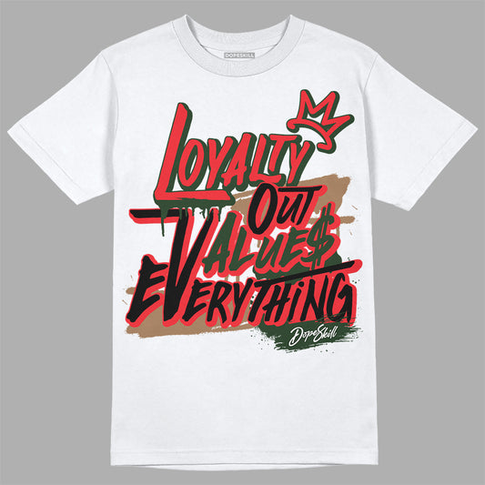 Dunk Low Freddy Krueger DopeSkill T-Shirt LOVE Graphic Streetwear - White 