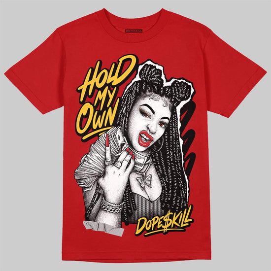 Jordan 14 Retro Ferrari (2025) DopeSkill T-Shirt New H.M.O Graphic Streetwear - Red