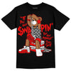 Jordan 12 “Cherry” DopeSkill T-Shirt If You Aint Graphic Streetwear - Black