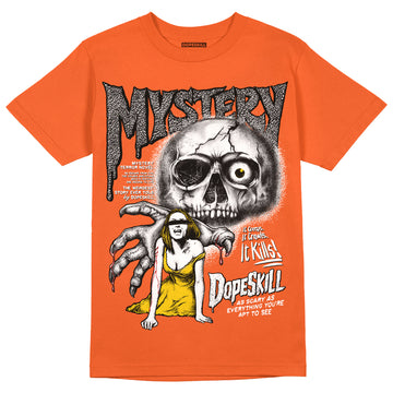 Jordan 3 Georgia Peach DopeSkill Orange T-shirt Mystery Ghostly Grasp Graphic Streetwear