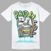 New Balance 9060 “Cyan Burst” DopeSkill T-Shirt Paid In Full Graphic Streetwear - White