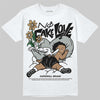 New Balance 1906R ‘White Gold’ DopeSkill T-Shirt No Fake Love Graphic Streetwear - White