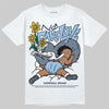 New Balance 9060 Arctic Grey DopeSkill T-Shirt No Fake Love Graphic Streetwear - White 