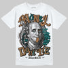 Adidas Samba OG Leopard Pack Collegiate Green DopeSkill T-Shirt Money Don't Lie Graphic Streetwear - White