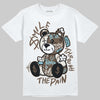 Asics Gel-Kayano 12.1 Cream/Stillwater DopeSkill T-Shirt Smile Through The Pain Graphic Streetwear - White