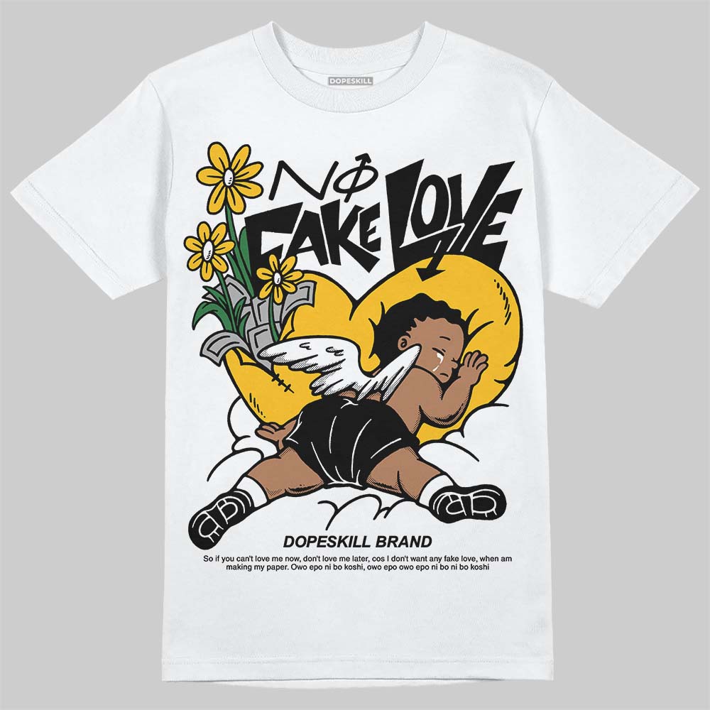 Air DT Max '96 Black White (2024) DopeSkill T-Shirt No Fake Love Graphic Streetwear - White 