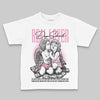 Jordan 12 GS “Pearl Pink” DopeSkill Toddler Kids T-shirt Real Lover Graphic Streetwear - White