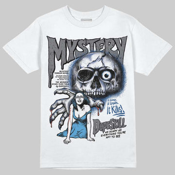 Jordan 9 Retro 'Flint Grey' 2026 DopeSkill T-Shirt Mystery Ghostly Grasp Graphic Streetwear - White