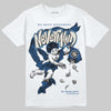 Jordan 1 Low OG “Storm Blue” DopeSkill T-Shirt Nevermind Graphic Streetwear - White