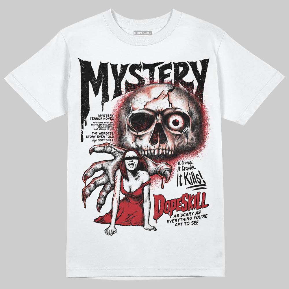 Jordan 4 “Flight Club” DopeSkill T-Shirt Mystery Ghostly Grasp Graphic Streetwear - White
