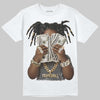 Harris Tweed x Wmns Dunk Low 'Black Phantom' DopeSkill T-Shirt Rich Youth Graphic Streetwear - White 