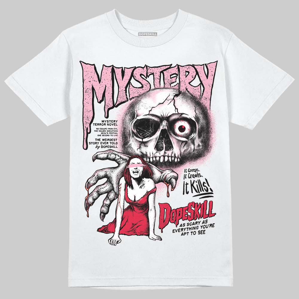 Dunk Low Valentine's Day (2026) DopeSkill T-Shirt Mystery Ghostly Grasp Graphic Streetwear - White