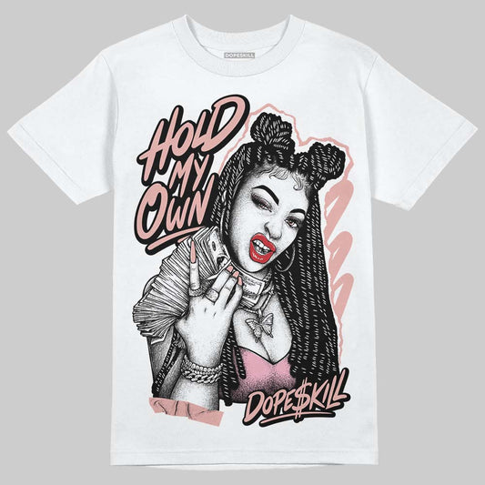 Jordan 1 Low OG “Rust Pink” DopeSkill T-Shirt New H.M.O Graphic Streetwear - White